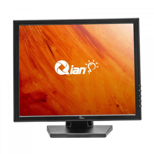 QIAN MONITOR TOUCH 17 PULGADAS TIAGO - 1280X1024P, FREC60HZ, CONECTIVIDAD VGA, HDMI Y USB, 5MS, 5 PUNTOS, INCLINACION 90 GRADOS MOD. QPM-17-01