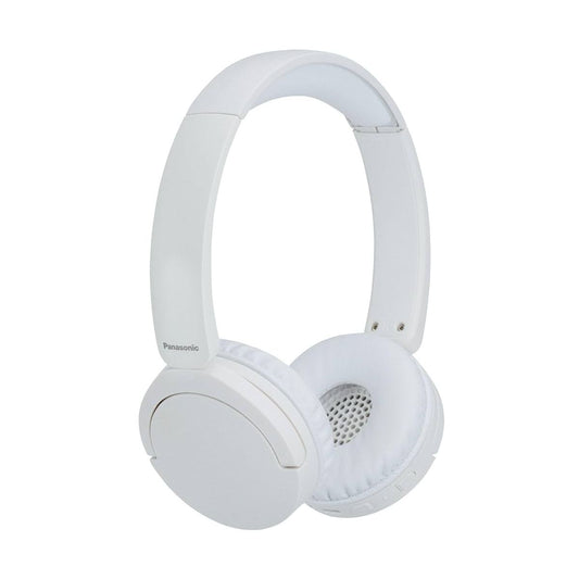 PANASONIC diadema Bluetooth - hasta 72 horas de uso continuo con MIC cancelacion de ruido, Blanco