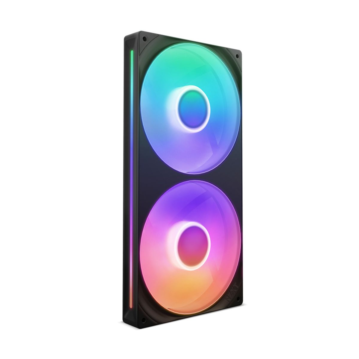 KIT 2 VENTILADORES NZXT F280 UNIBODY RGB 280MM BLACK