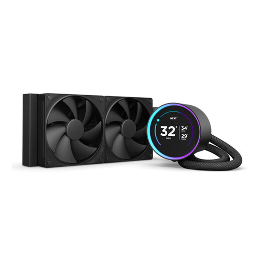 VENTILADOR P/CPU NZXT (RL-KN24E-B2) KRAKEN ELITE 240 V2, NEGRO