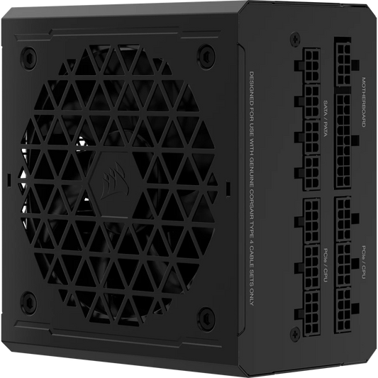 FUENTE DE PODER CORSAIR (CP-9020264-NA) RM1000E,1000W,FULL MODULAR,80 PLUS GOLD,NEGRO