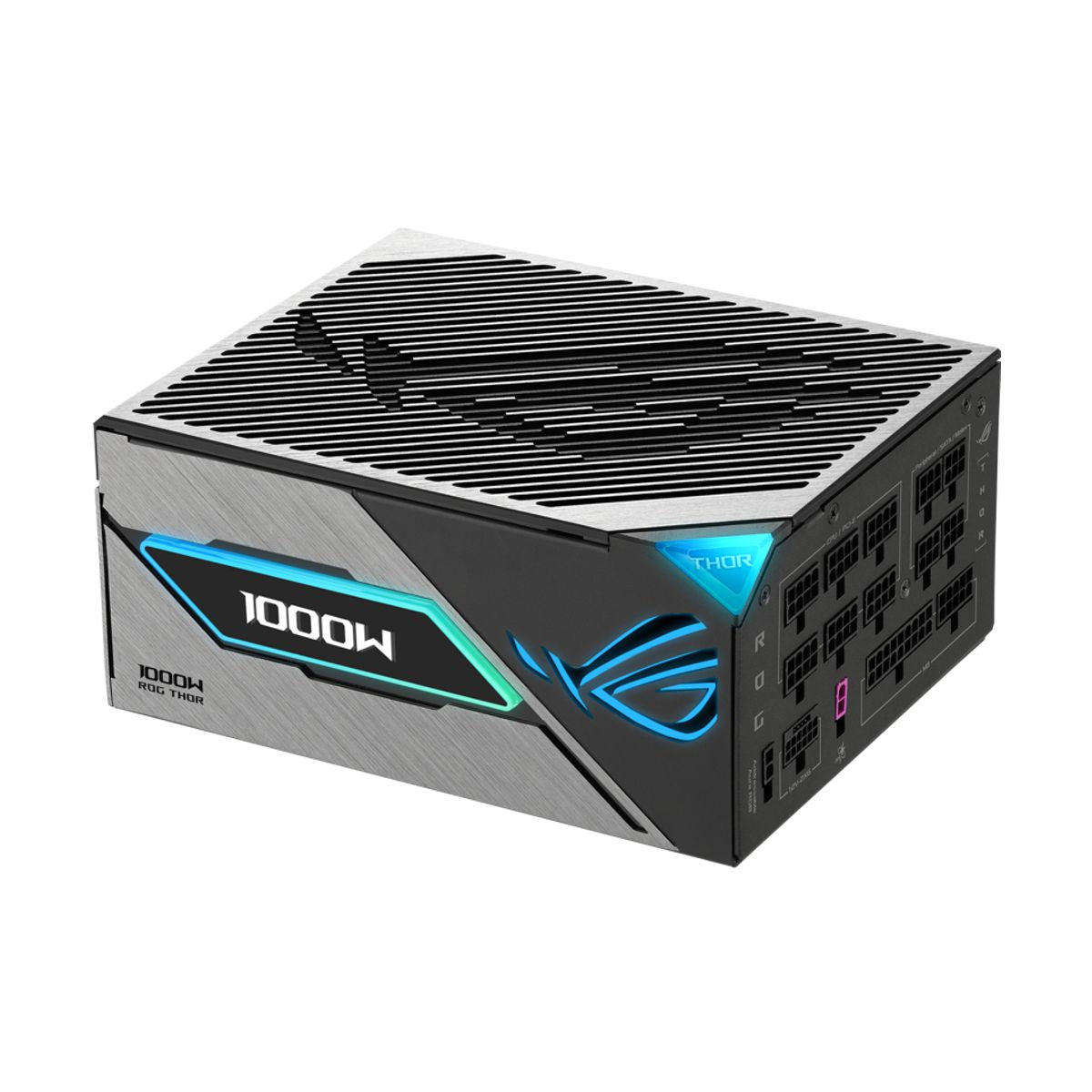 FUENTE DE PODER ASUS (ROG-THOR-1000P3-GAMING) 1000W, 80 PLUS PLATINO, ARGB, PANTALLA OLED