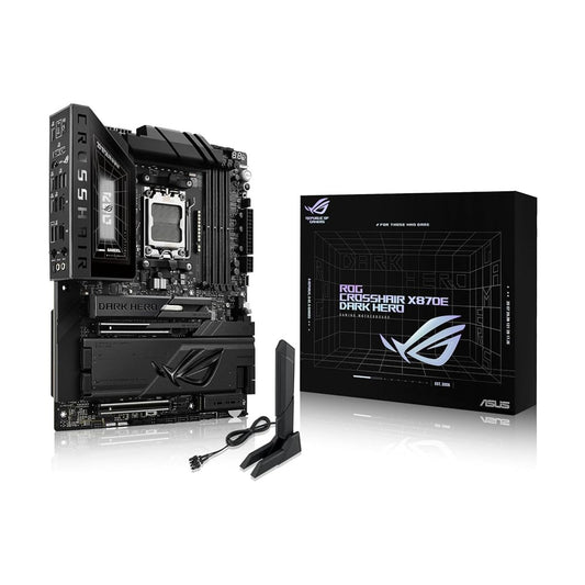 MOTHERBOARD ASUS (ROG CROSSHAIR X870E DARK HERO) SOCKET AM5,4*DDR5,HDMI, 2 USB4,WIFI7, ATX