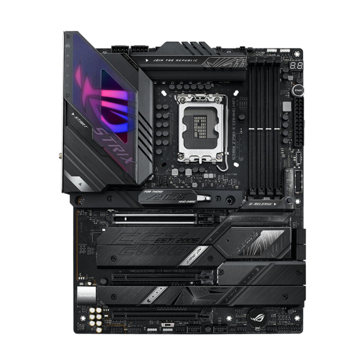 MOTHERBOARD ASUS (ROG STRIX Z790-E GAMING WIFI)SOCKET 1700 14A,4*DDR5,HDMI,DP,PCIE-5.0,WIFI6E,ATX