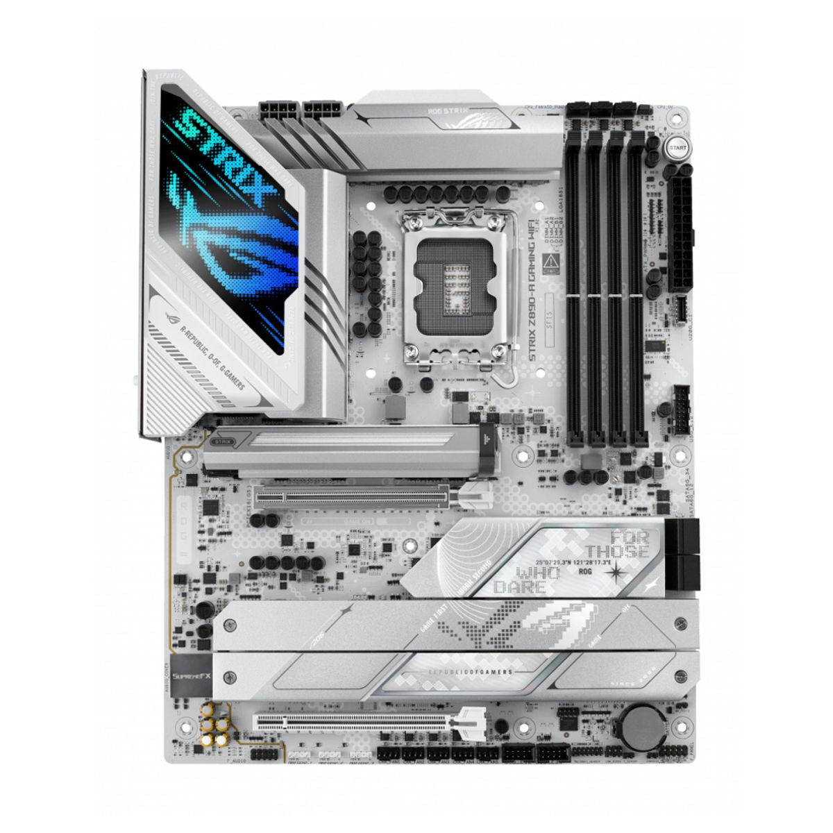 MOTHERBOARD ASUS (ROG STRIX Z890-A GAMING WIFI)SOCKET 1851 15A,4*DDR5,HDMI,TB,PCIE-5.0,WIFI7,ATX