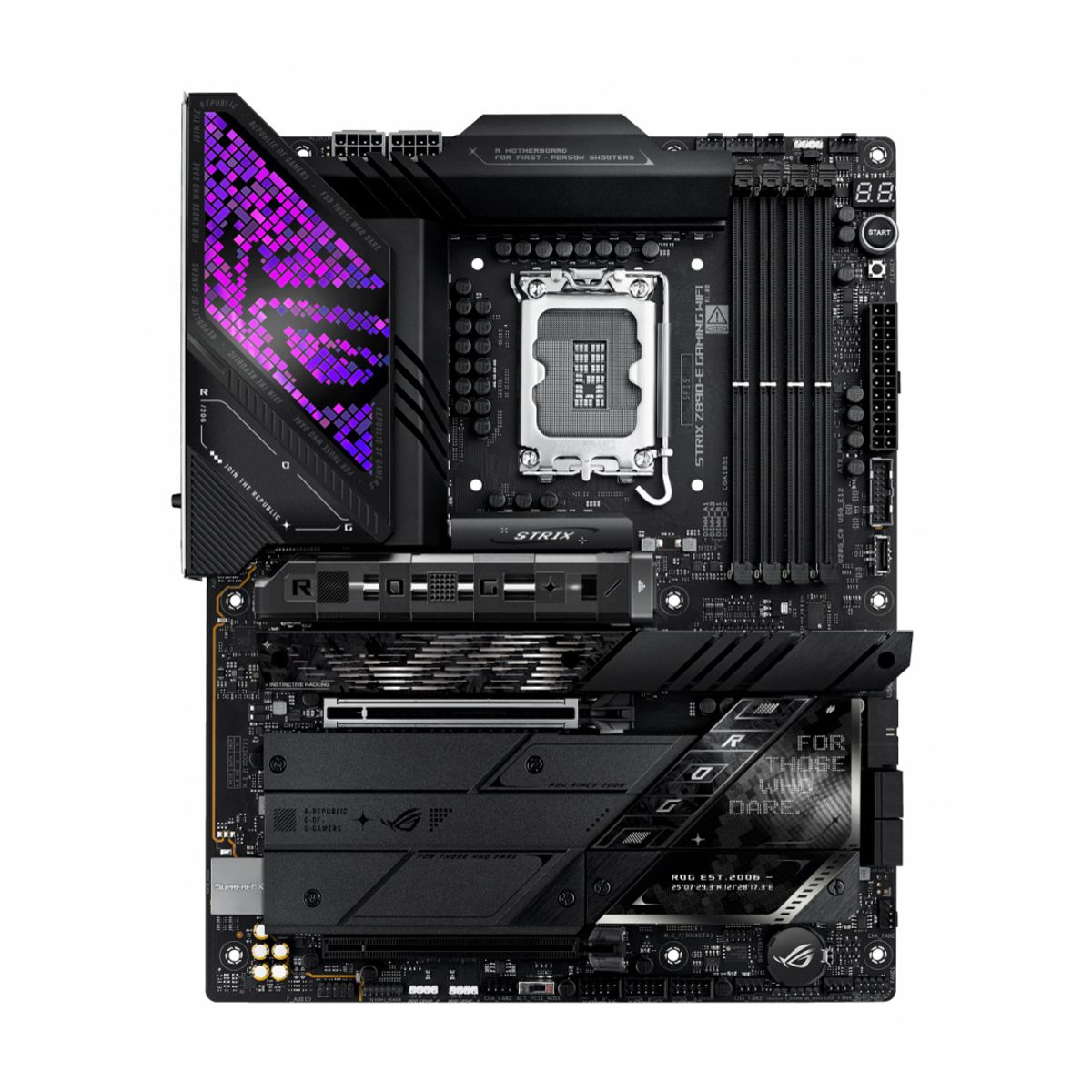 MOTHERBOARD ASUS (ROG STRIX Z890-E GAMING WIFI)SOCKET 1851 15A,4*DDR5,HDMI,DP,PCIE-5.0,WIFI7,ATX