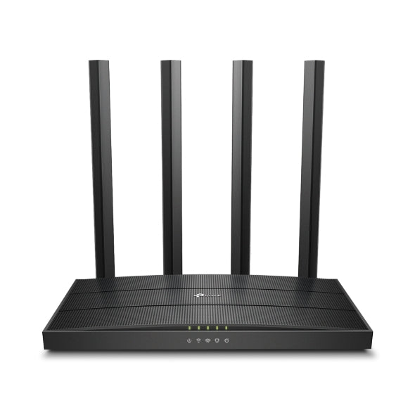 ROUTER TP-LINK (ARCHER C6) AC1200, INALAMBRICO, 867MBPS, 5X GIGABIT, DUAL 2.4/5GHZ, 4 ANTENAS