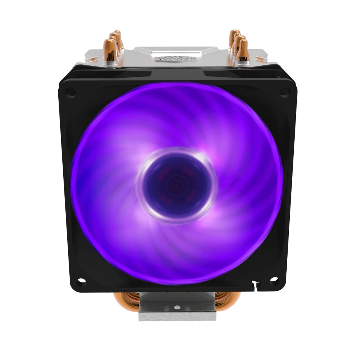 Disipador Cooler Master Hyper H410R RGB, 92mm,2000RPM, LGA 1700/AM4, Negro/Plata