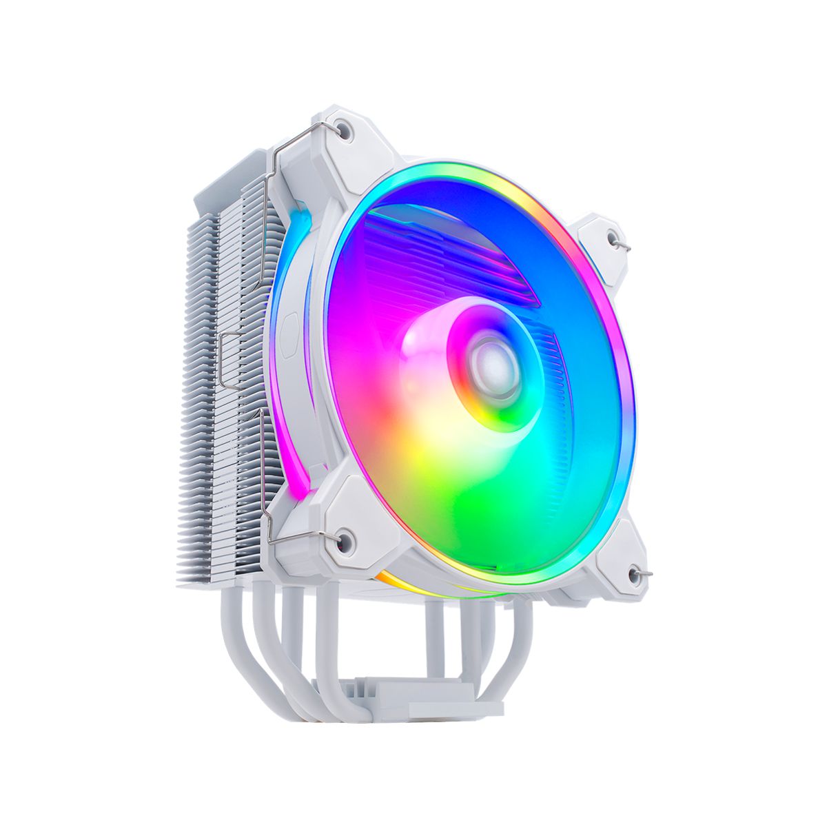 VENTILADOR P/CPU COOLER MASTER (RR-S4WW-20PA-R1) HYPER 212 HALO WHITE,RGB, LGA1700/AM5