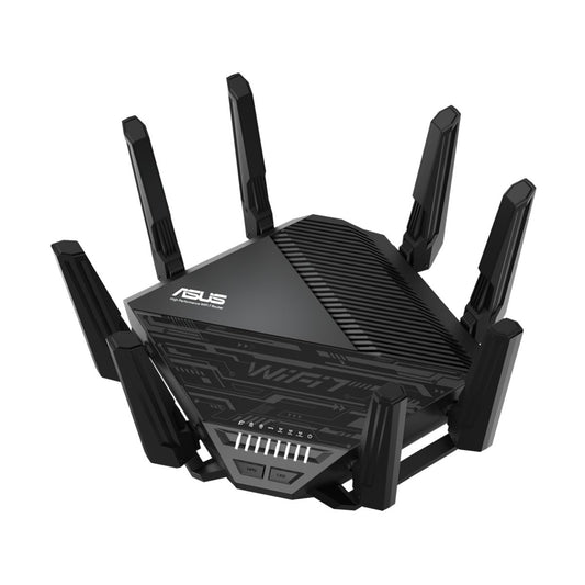 ROUTER ASUS (RT-BE96U) TRIPLE BANDA, WIFI7, 320MHZ, 2*10GPS, 8*ANTENAS EXTERNAS, AIMESH