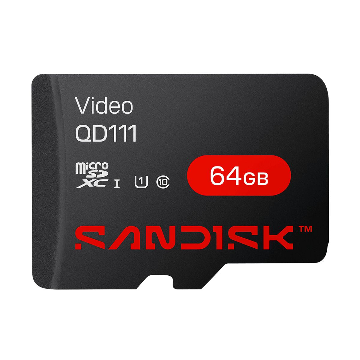 MEMORIA MICROSD SDXC SANDISK 64GB (SDSDQAS4-064G-BP) VIDEO, QD111, UHS-I