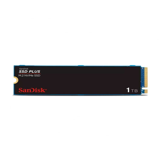 Unidad de Estado Solido SanDisk Plus NVMe - 1TB, M.2, 3200 MB/s Lectura, PCI Express 3.0