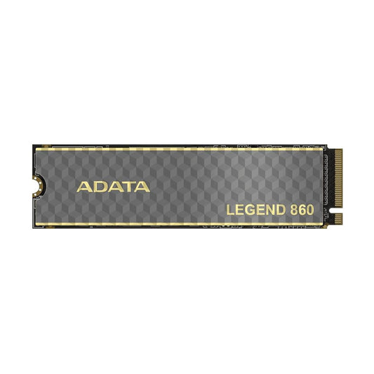Unidad de Estado Solido ADATA LEGEND 860 500GB PCIe Gen4x4 M.2 2280 - Con disipador de aluminio. SLEG-860-500GCS