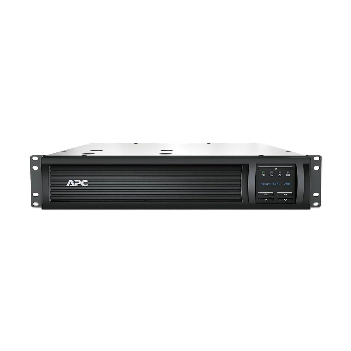 No Break Capacidad 750 VA 500 watts - Entrada  APC SMT750RM2UC, 750 VA, 500 W, 3 h, Negro, Industrial y Oficina