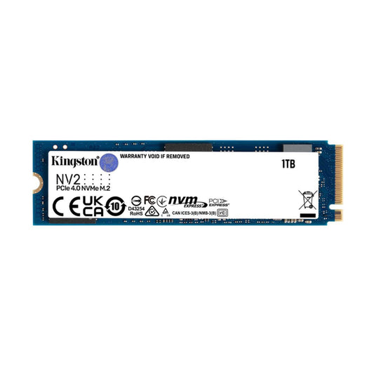 UNIDAD DE ESTADO SOLIDO KINGSTON NV2 1TB M.2 2280 NVME PCIE GEN 4X4 R.3500MB/S W.2100MB/S - 