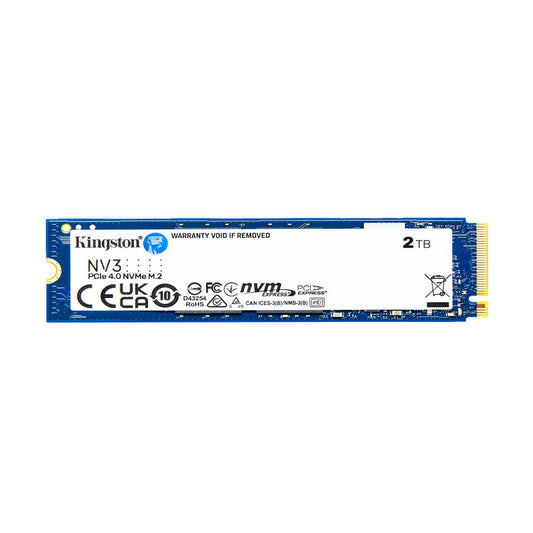 UNIDAD SSD M.2 KINGSTON 2TB (SNV3S/2000G) NV3, PCIE 4.0, NVME, 2280