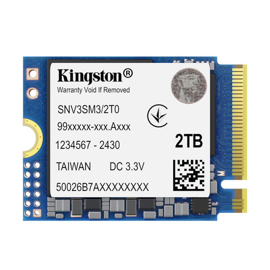 UNIDAD SSD M.2 KINGSTON 2TB (SNV3SM3/2T0) NV3, PCI EXPRESS 4.0 NVME, 2230