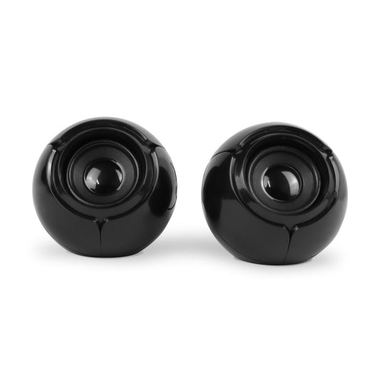 Bocinas Vorago Portátiles SPK-105, Alámbrico, 2.0, 6W RMS, Negro/Azul