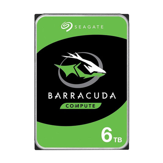 Disco Duro Interno SEAGATE ST6000DM003 - 6TB, 3.5 Pulgadas SATA lll, 5400RPM