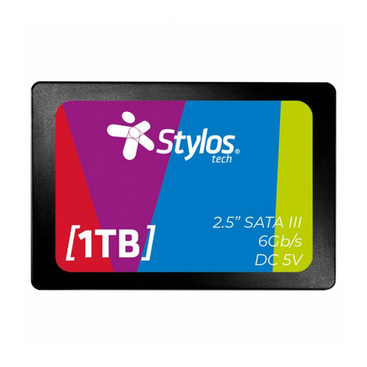 UNIDAD SSD 2.5" STYLOS 1TB (STMSSD4B) SATA3, 7MM, NEGRO