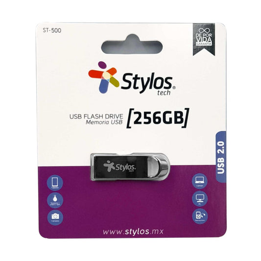 Memoria USB ST500 256GB Plata. STMUS5256B - 