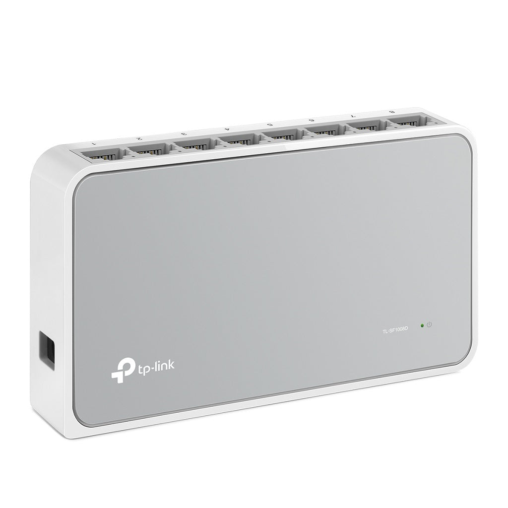Switch de sobremesa con 8 puertos a 10/100 Mbps - 