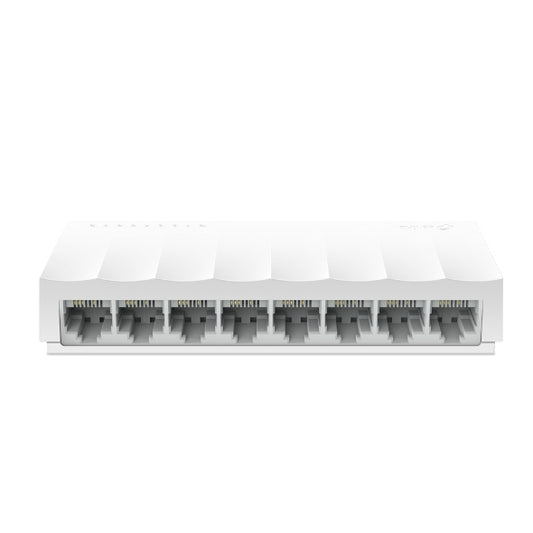 SWITCH DE 8 PUERTOS PARA ESCRITORIO CON TECNOLOGIA GREEN ETHERNET PLUG AND PLAY TP-LINK LS1008 DE 8 PTOS 10/100M - 