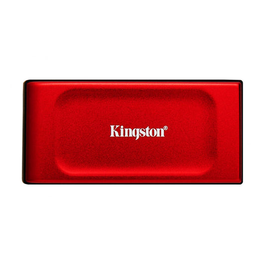 UNIDAD SSD EXTERNO KINGSTON 1TB (SXS1000R/1000G) XS1000, 3.2 TIPO C,ROJO