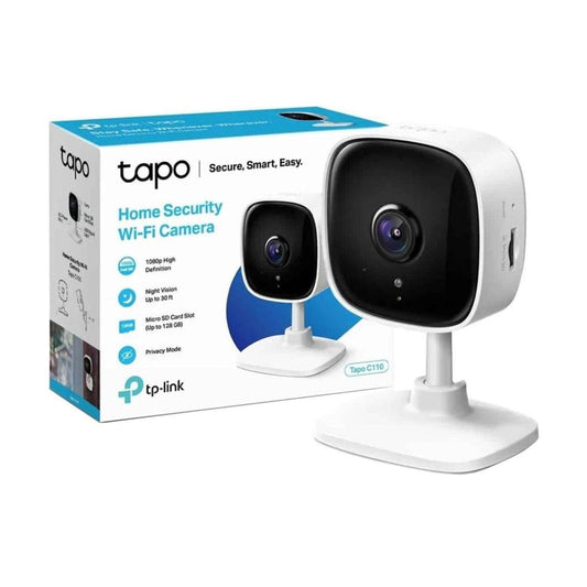 CAMARA DE SEGURIDAD TP-LINK (TAPO C110) INTERIOR,WIFI, 3MP, AUDIO 2 VIAS, VISION NOCTURNA
