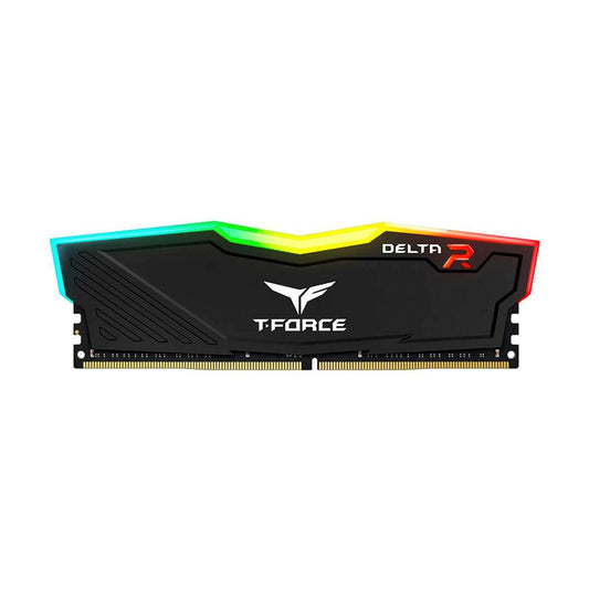 MEMORIA DIMM DDR4 TEAMGROUP (TF3D416G3200HC16F01) DELTA R, 16GB (1X16GB) 3200MHZ, CL16, NEGRO