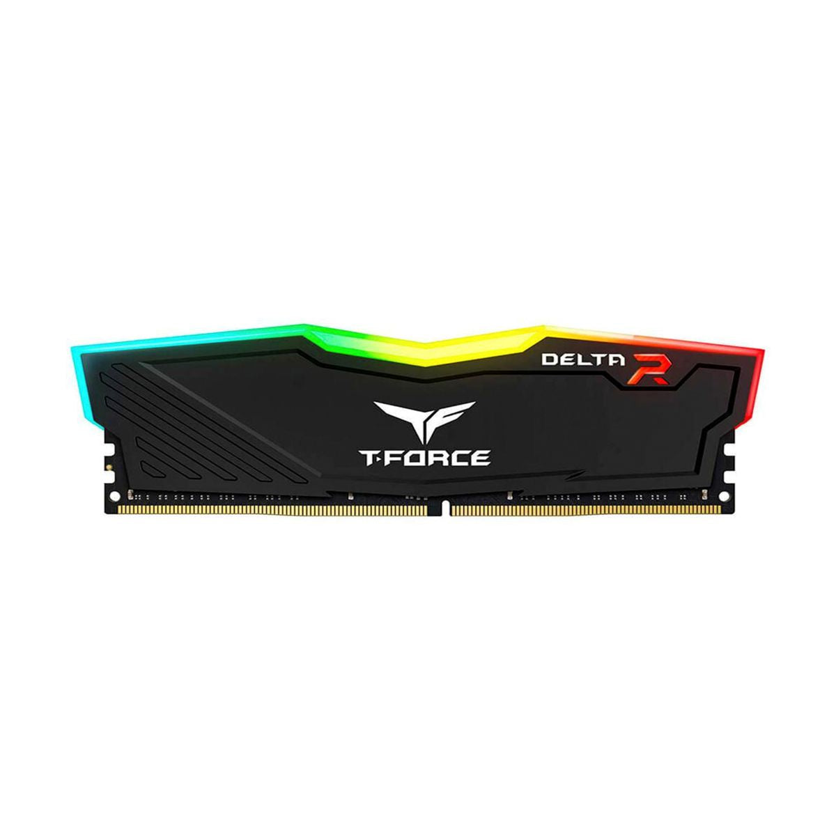 MEMORIA DIMM DDR4 TEAMGROUP (TF3D416G3600HC18J01) DELTA R, 16GB (1X16GB), 3600MHZ, NEGRO, CL18