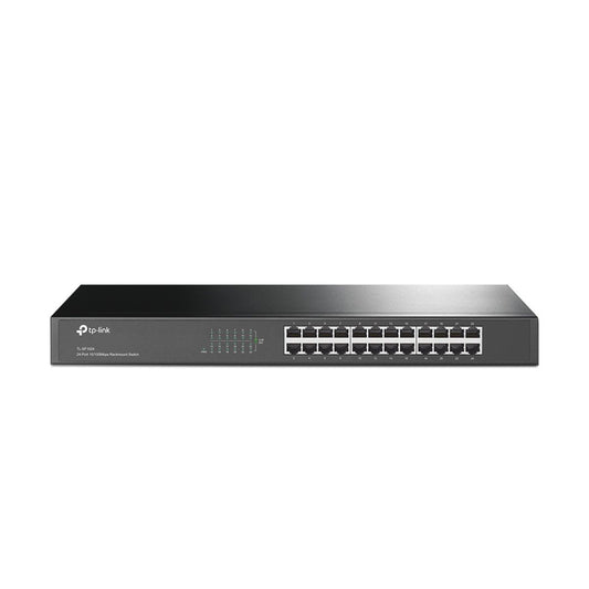 Switch TP-LINK TL-SF1024 - Negro, 24, 10/100 Base-T(X)