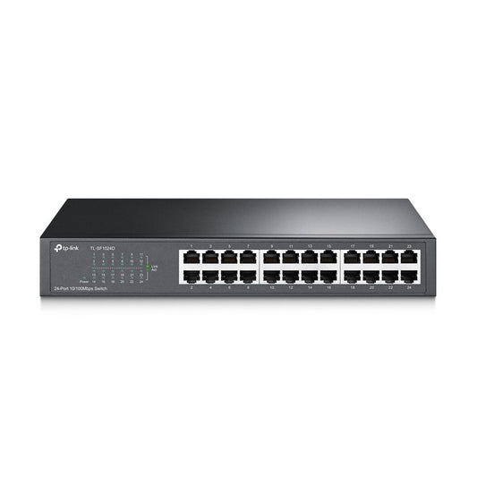 Switch TP-LINK TL-SF1024D - Plata, 24 puertos