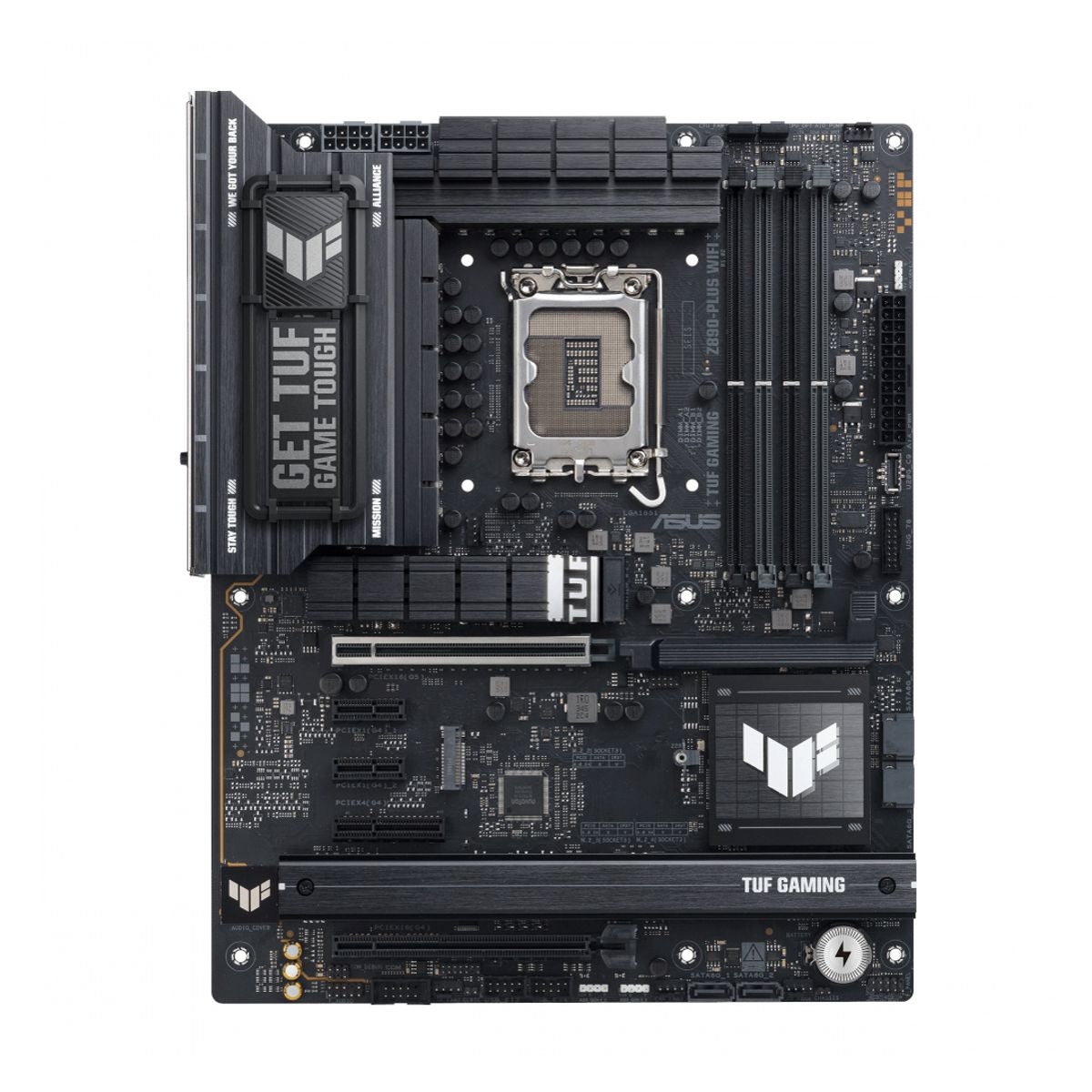 MOTHERBOARD ASUS (TUF GAMING Z890-PLUS WIFI)SOCKET 1851 15A,4*DDR5,HDMI,TB,PCIE-5.0,WIFI7,ATX