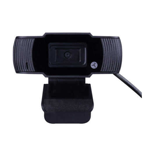 Camara Web Calotype TechZone - HD a 720P, conexion USB + 3.5MM plug, microfono incluido color negro, 1 ano de garantia.