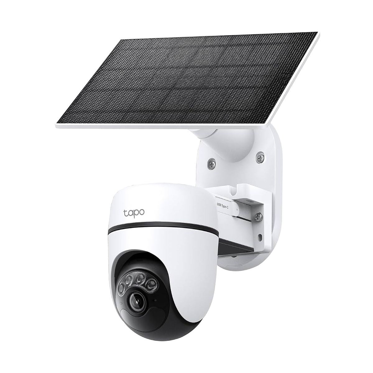 Kit de camara de seguridad con movimiento Pan/Tilt alimentado por energia solar - 