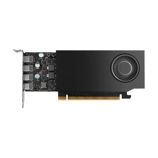 TARJETA DE VIDEO PNY (VCNRTXA1000ATX-PB) NVIDIA RTX A1000ATX,8GB,GDDR6,4*MDP,72TC,2304 CC