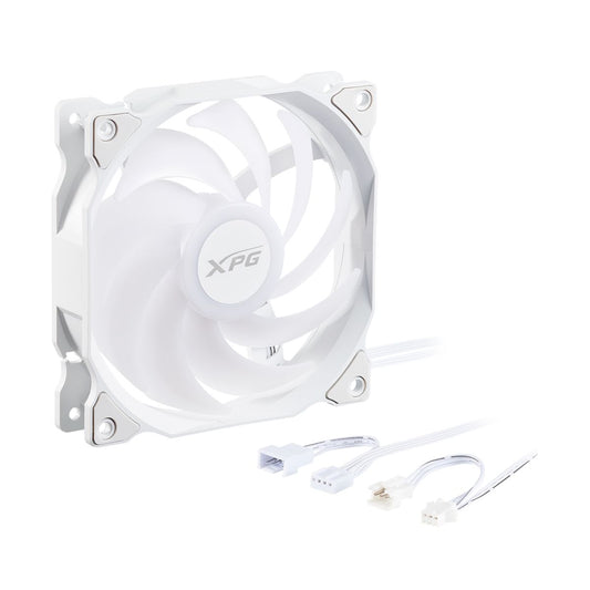 Ventilador XPG VENTO 120 ARGB PWM (Pulse Width Modulation). Dimensiones 120 x 120 x 25mm. Con Iluminacion ARGB. - 