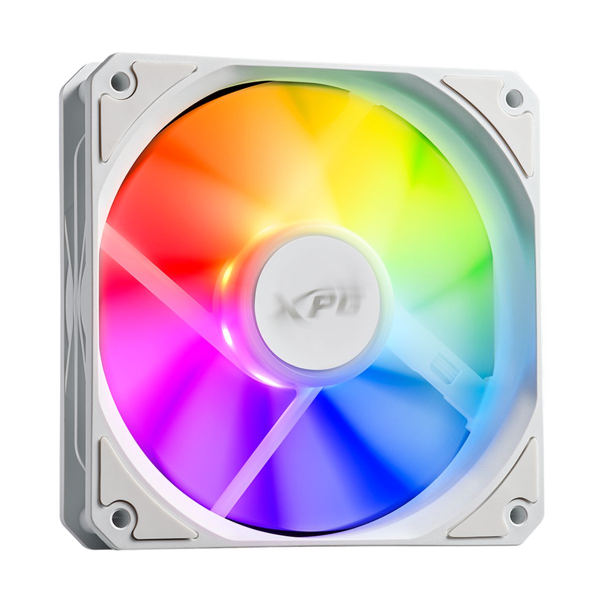 Ventilador XPG VENTO R 120 ARGB PWM (Pulse Width Modulation). Dimensiones 120 x 120 x 25mm. Iluminacion ARGB. BLANCO VENTOR120ARGBPWM-WHCWW - 