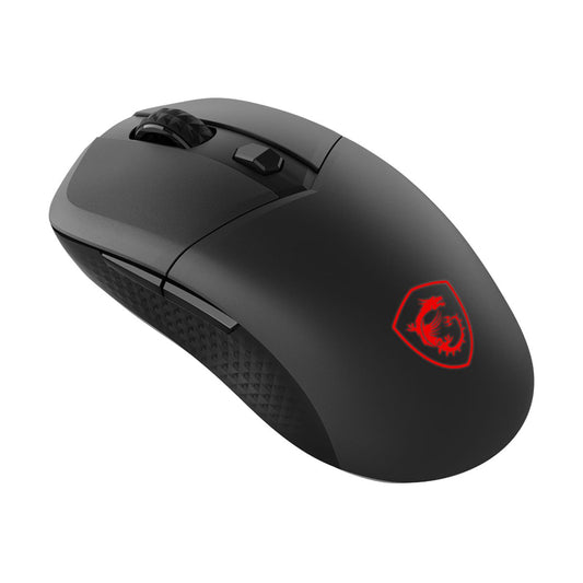 MOUSE INALAMBRICO MSI (VERSA 300 W) 8000DPI, TIPO C, 6 BOTONES NEGRO