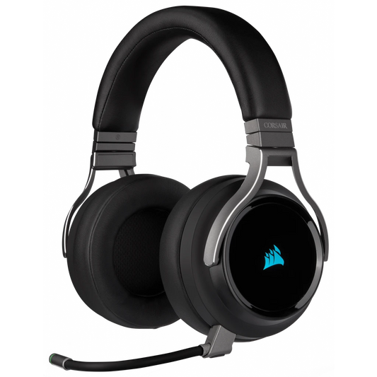 AUDIFONOS CORSAIR (CA-9011185-NA) VIRTUOSO RGB WIRELESS NEGRO