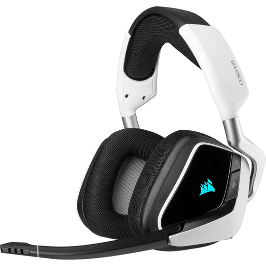AUDIFONOS CORSAIR (CA-9011202-NA) VOID RGB ELITE WIRELESS BLANCO 7.1CH USB C/MIC COMP. PC
