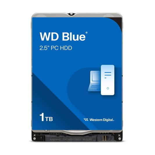 DISCO DURO WD 2.5" 1TB (WD10SPZX) BLUE, 7MM, 5400RPM, 8MB, SATA3