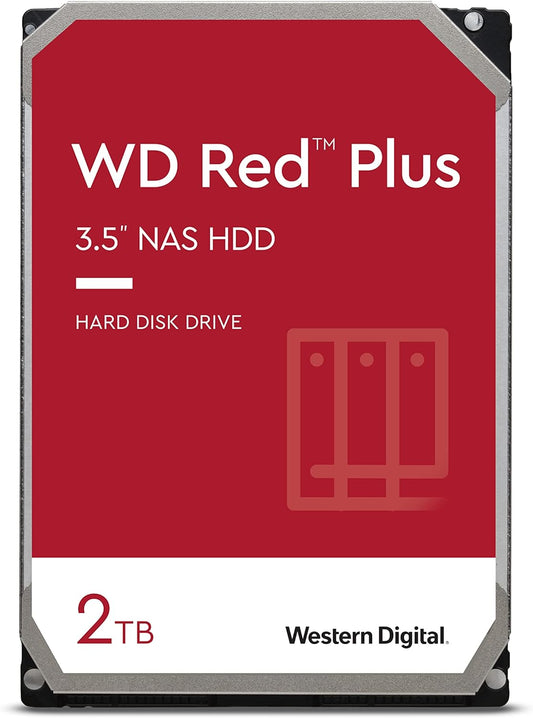 DISCO DURO WD 3.5" 2TB (WD20EFPX) RED, 5400 RPM, 64MB, SATA3