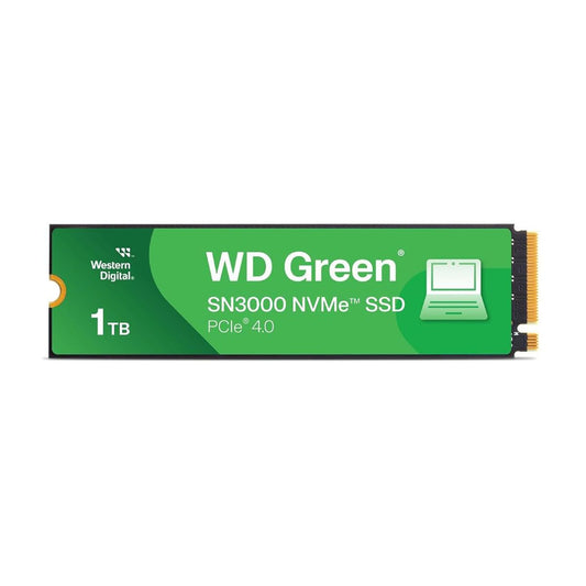 UNIDAD SSD M.2 WD 1TB (WDS100T4G0E) GREEN SN3000, PCIE 4.0, NVME, 2280