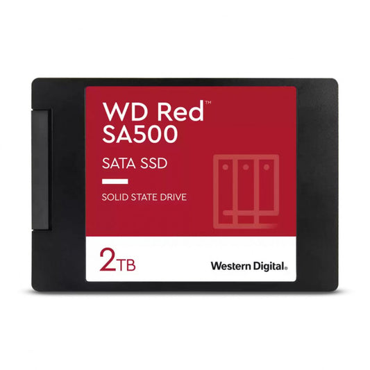 UNIDAD SSD 2.5" WD 2TB (WDS200T2R0A) RED, SATA3, 7MM