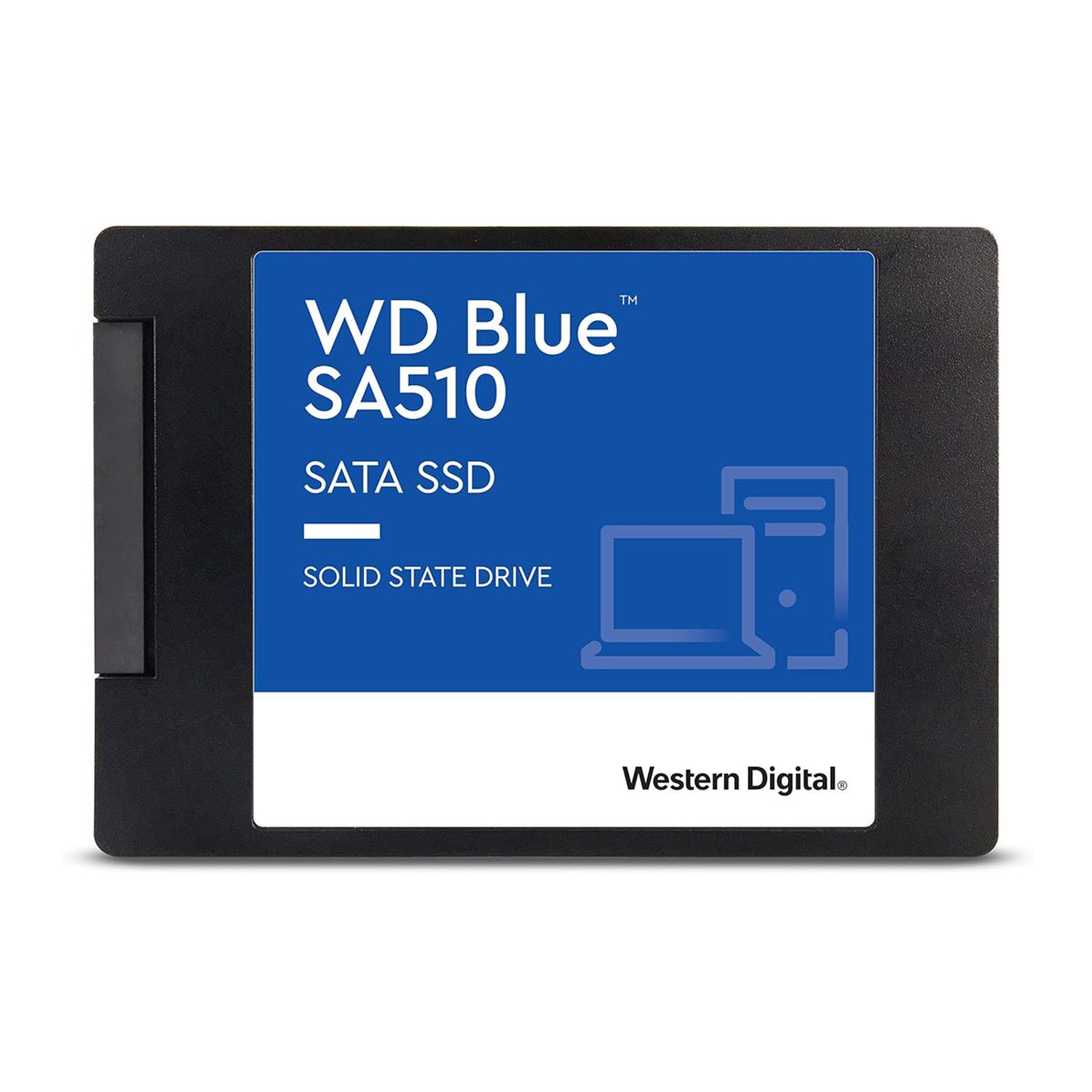 UNIDAD SSD 2.5" WD 2TB (WDS200T3B0A) BLUE SA510, 7MM, SATA3, 3D NAND