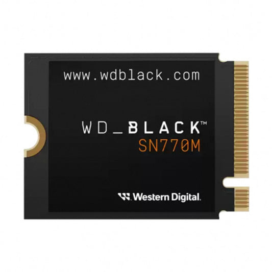 UNIDAD SSD M.2 WD 2TB (WDS200T3X0G) BLACK SN770M, PCIE 4.0, NVME, 3D NAND, 2230