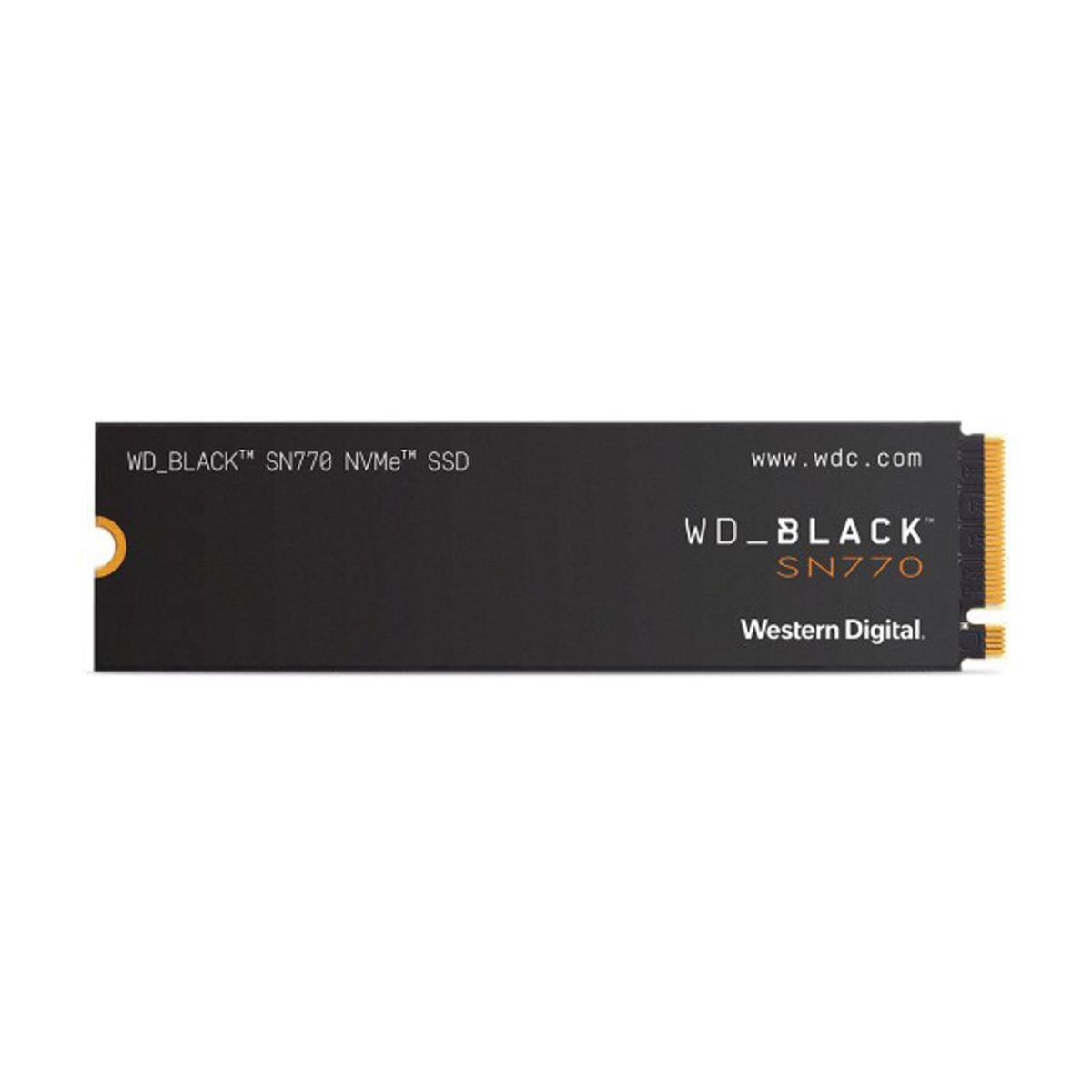 UNIDAD SSD M.2 WD 250GB (WDS250G3X0E) BLACK SN770, PCIE 4.0, NVME, 3D NAND, 2280