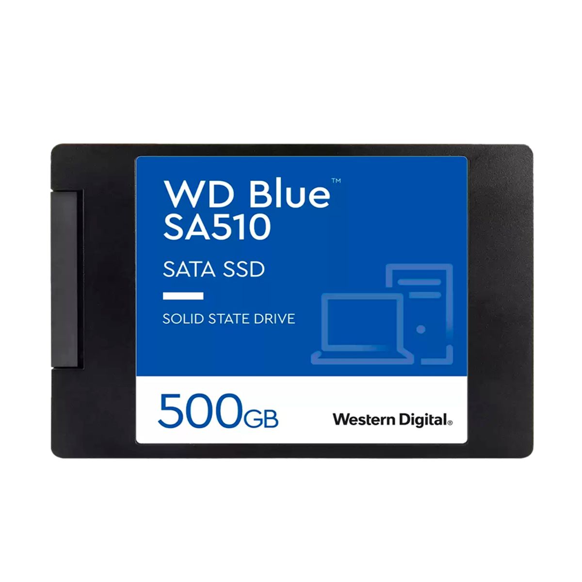 UNIDAD SSD 2.5" WD 500GB (WDS500G3B0A) BLUE SA510, 7MM, SATA3, 3D NAND